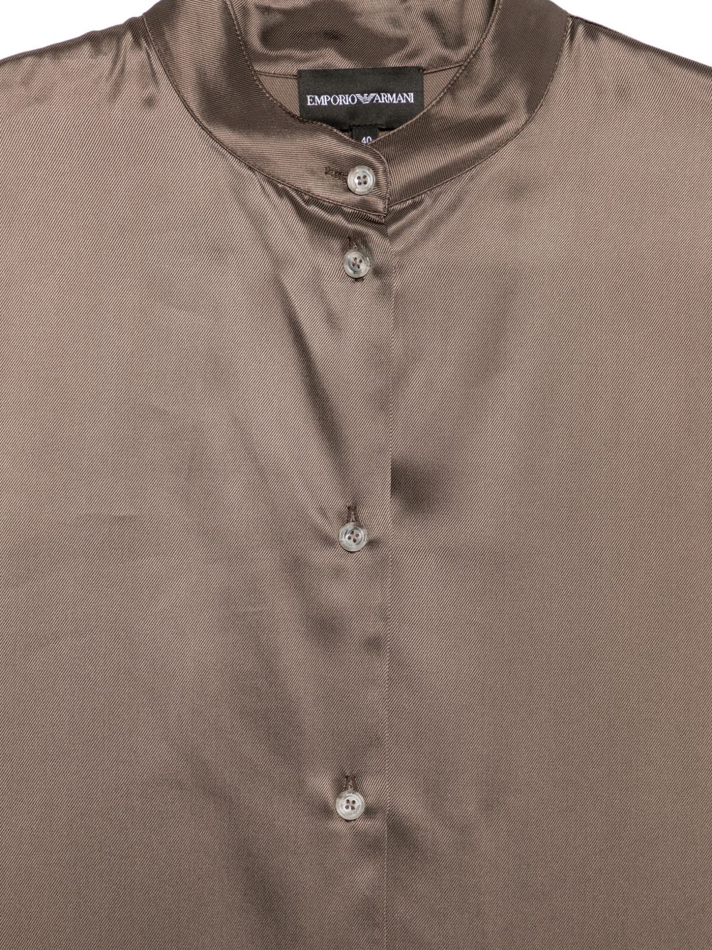Emporio Armani Shirts - Marroni | bf5c9020f3cebe7303aa619d98ad884b0595727a