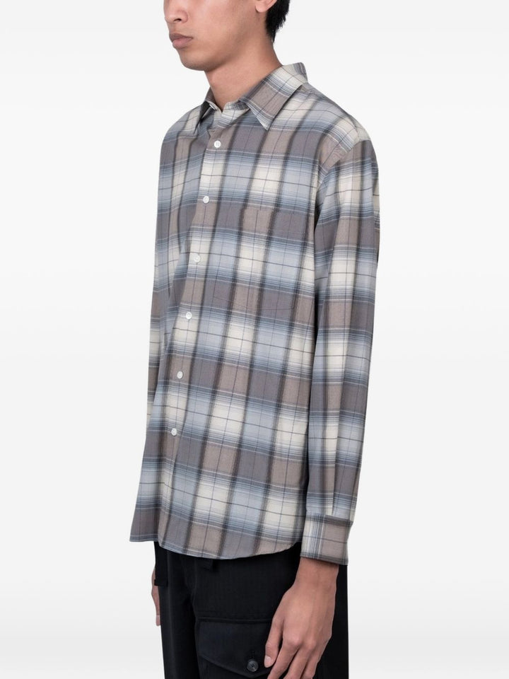 Auralee Shirts - Blu e verdi | c51419cc6b30052a9b622050ac685d78decbbe83