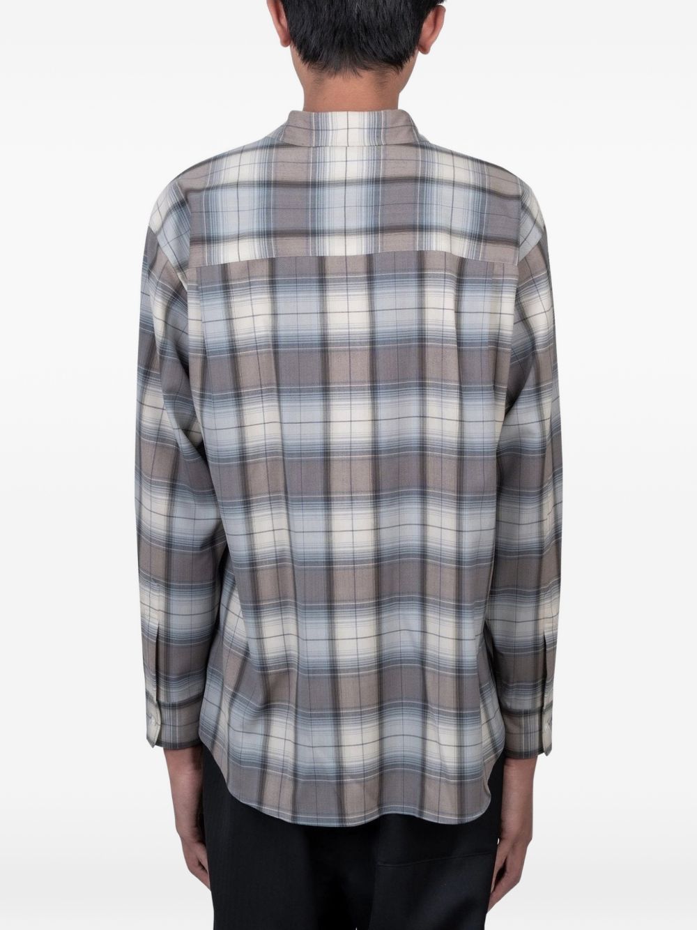 Auralee Shirts - Blu e verdi | cf83334ac92bbe7aeb632b1255681f780f514915