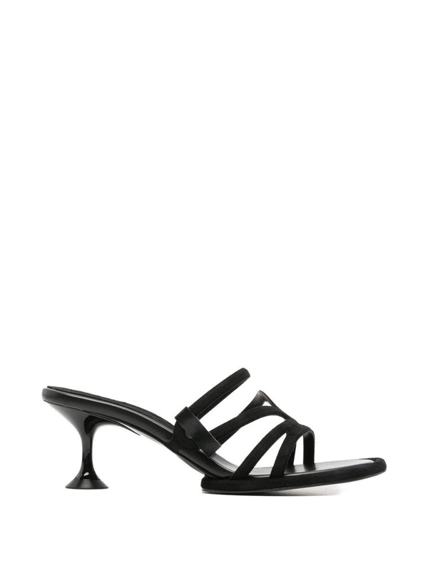 Sandalias de Tacón en Ante