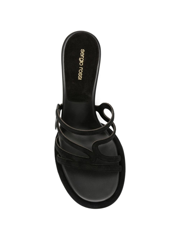 Sergio Rossi Sandals - BLACK | 0d1e80601cf6438b0d74ef315df11a49ce43d7d3