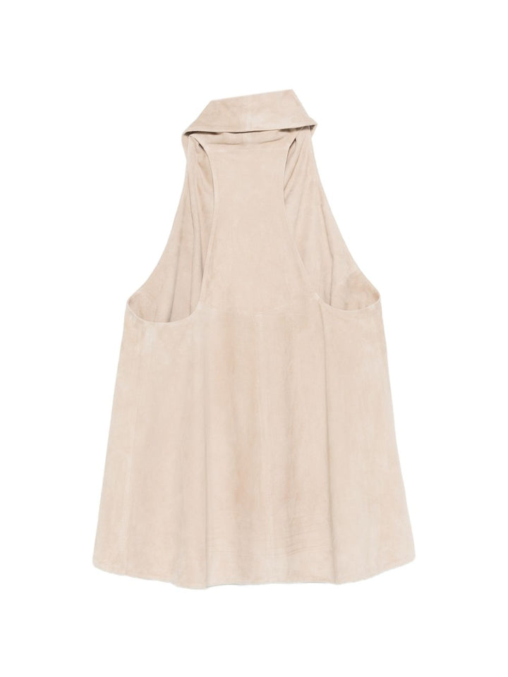 Emporio Armani Top - BEIGE | 6e53d807594aaf44d107a64583a8c85e64885a73