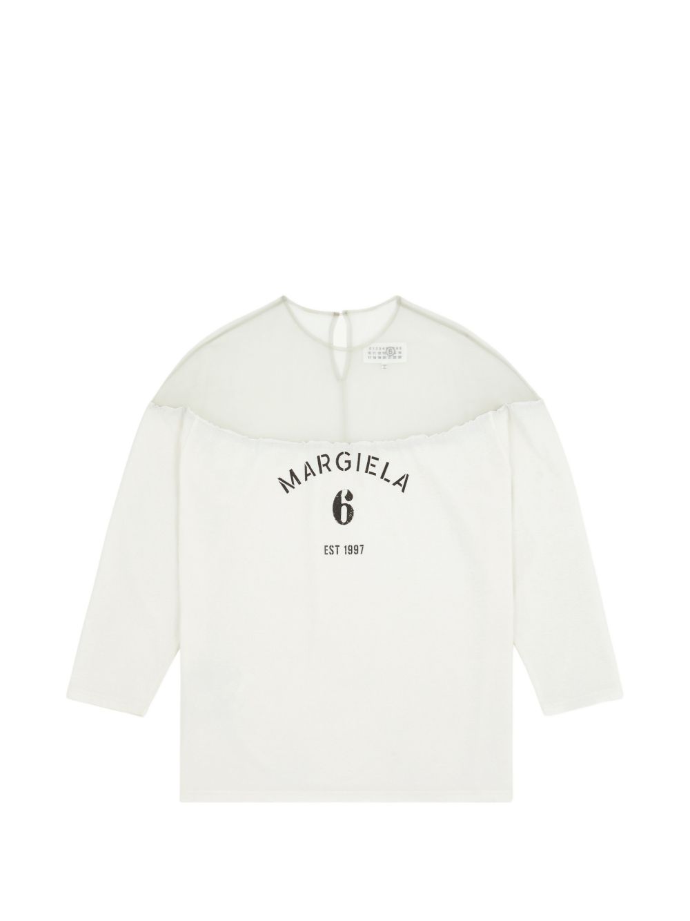 Mm6 Maison Margiela T-shirts and Polos - Chiari e Naturali | 282e4eb3a0c278f4fbd48fefa4f6328ebc1515d2