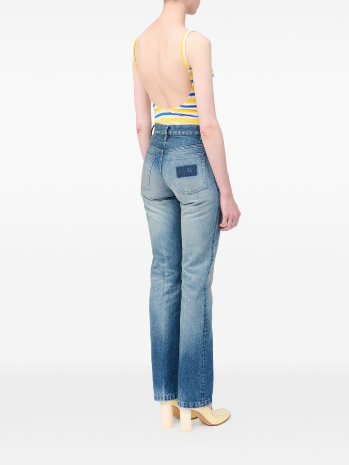 Mm6 Maison Margiela Jeans - BLUE | ba7dc934b67e5d34aa1b7c9a9cb058d4e899a792