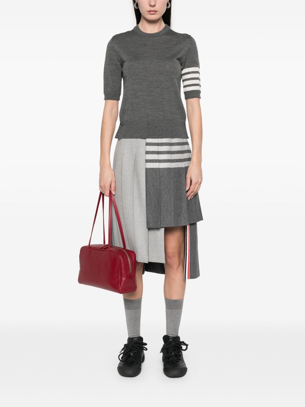 Thom Browne Sweaters - GREY | 67799483e81cd435c180978a7026fc56eff36e2e