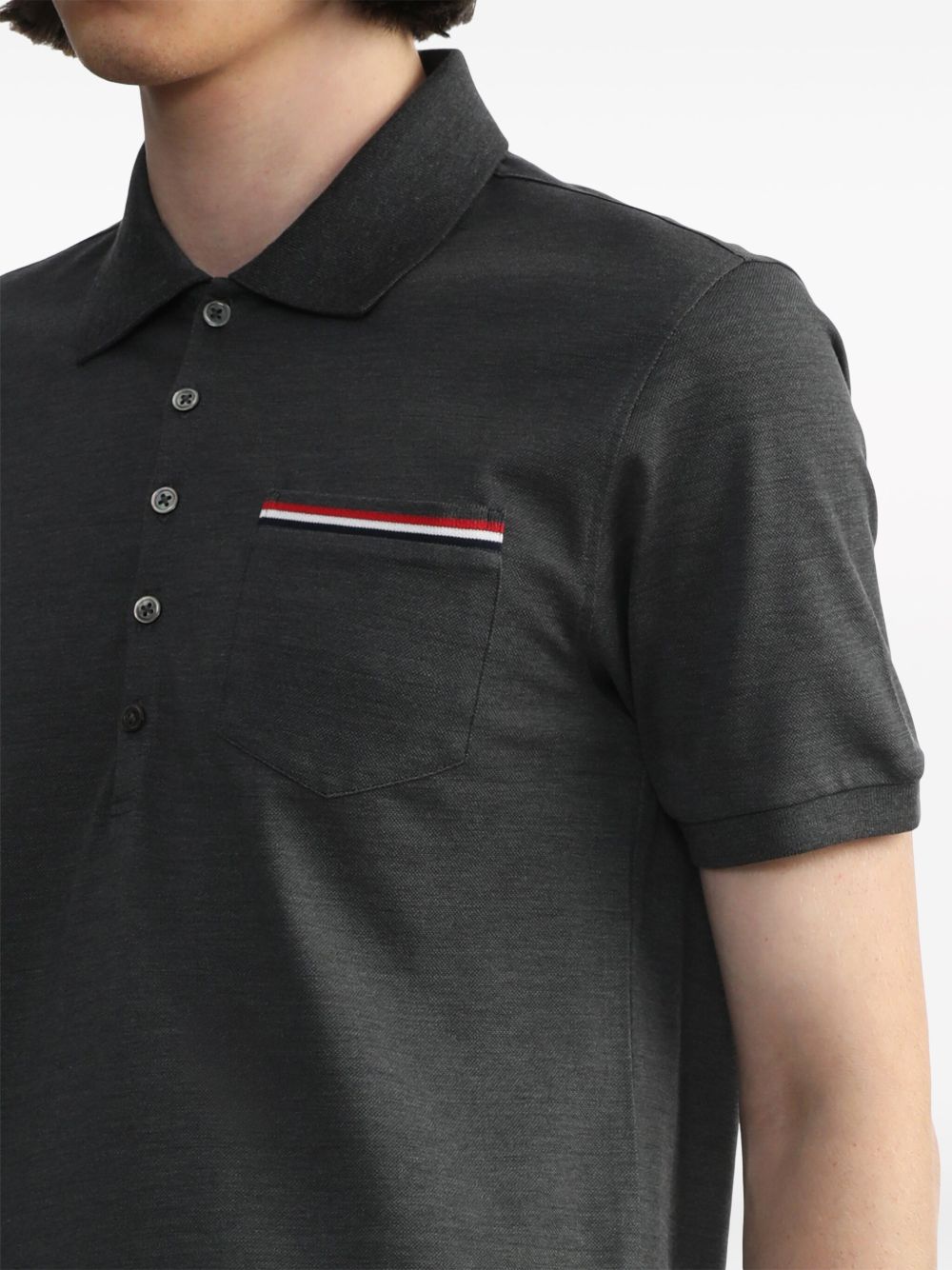 Thom Browne T-shirts and Polos - GRIGIO | acb01ecd8316db8a026f251dd46866f33d56a85c
