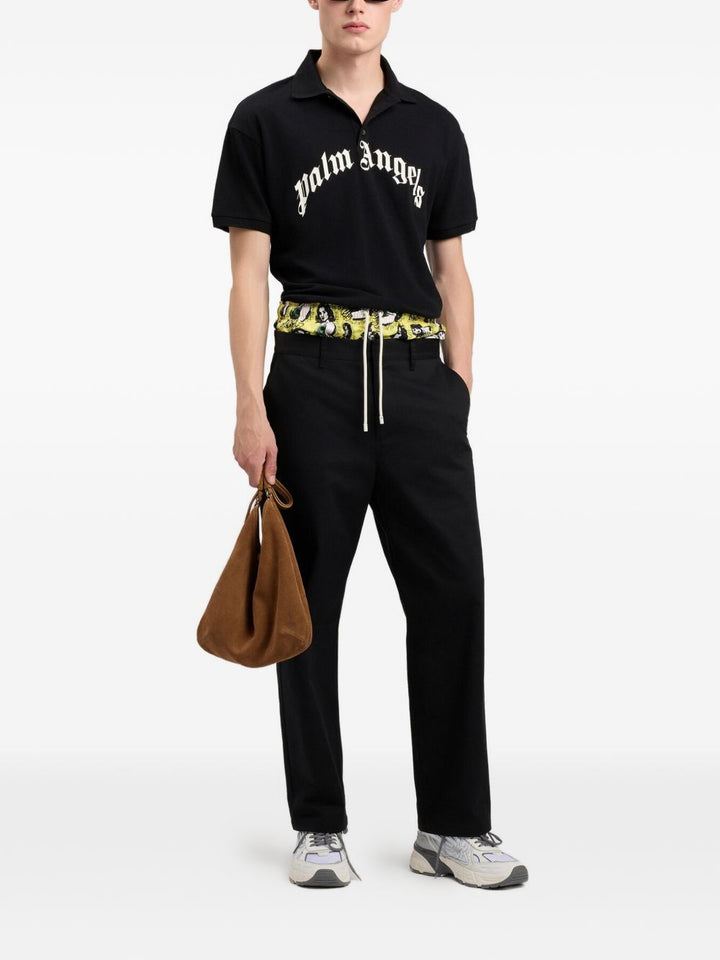 Palm Angels T-shirts and Polos - BLACK | c3eeb97447a0d61fb13be683cb640e1fc373e2f9