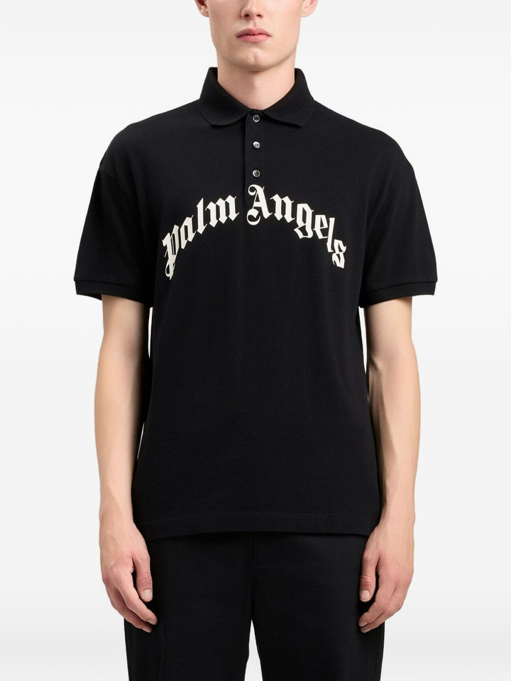 Palm Angels T-shirts and Polos - BLACK | bc71df9f6551ae373bbab7ecc4912d523a31d695