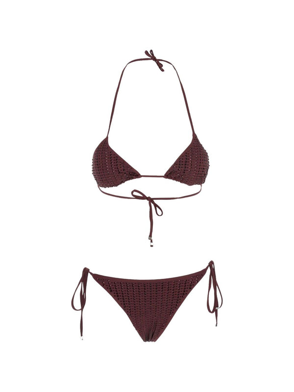 Conjunto de bikini triangular
