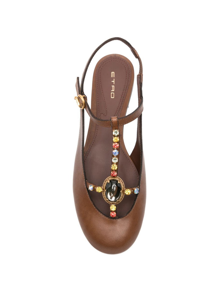 Etro Flat shoes - Marroni | 6883036d4b8c214bd758fa2f169666b9ee3bad4c