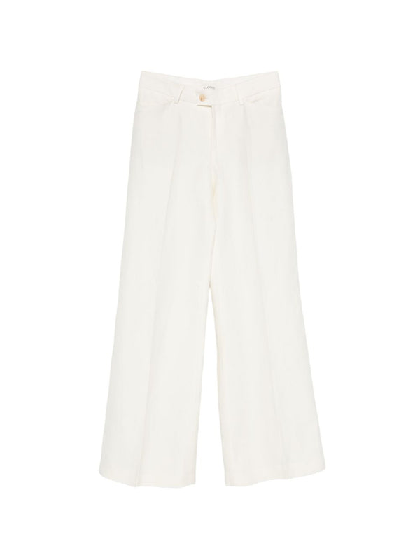 Linen Blend Trousers