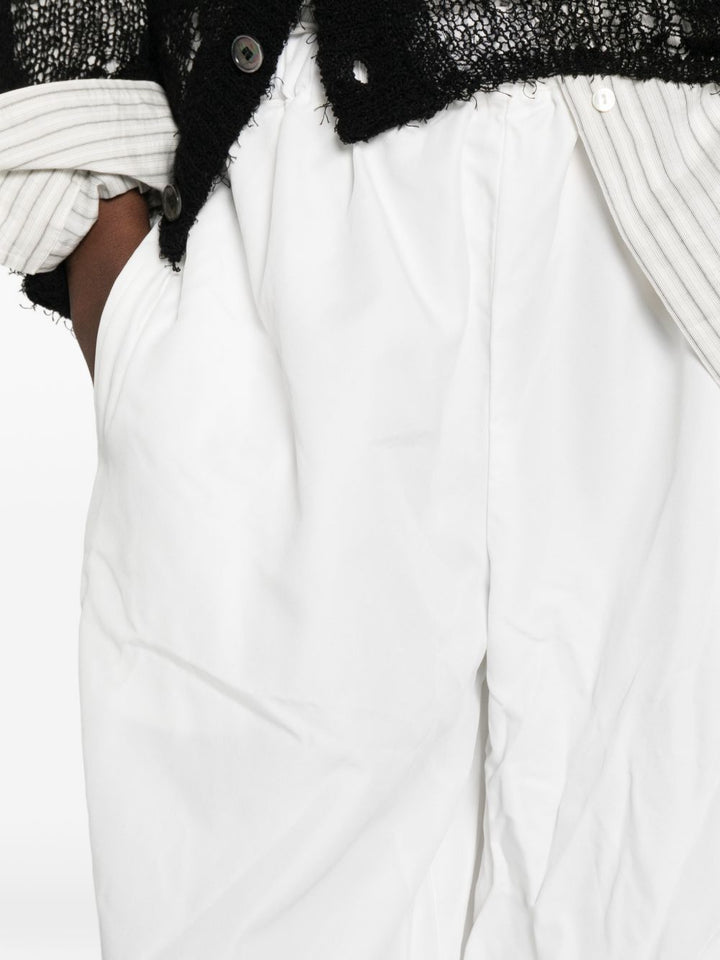 Comme Comme Trousers - WHITE | 1885aa8644f3e9dba86f6e2fe4b9822a059fe82a