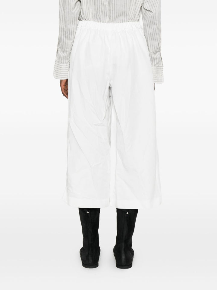 Comme Comme Trousers - WHITE | 3e21d312a195a32190fce5f8406ed798b446d01b