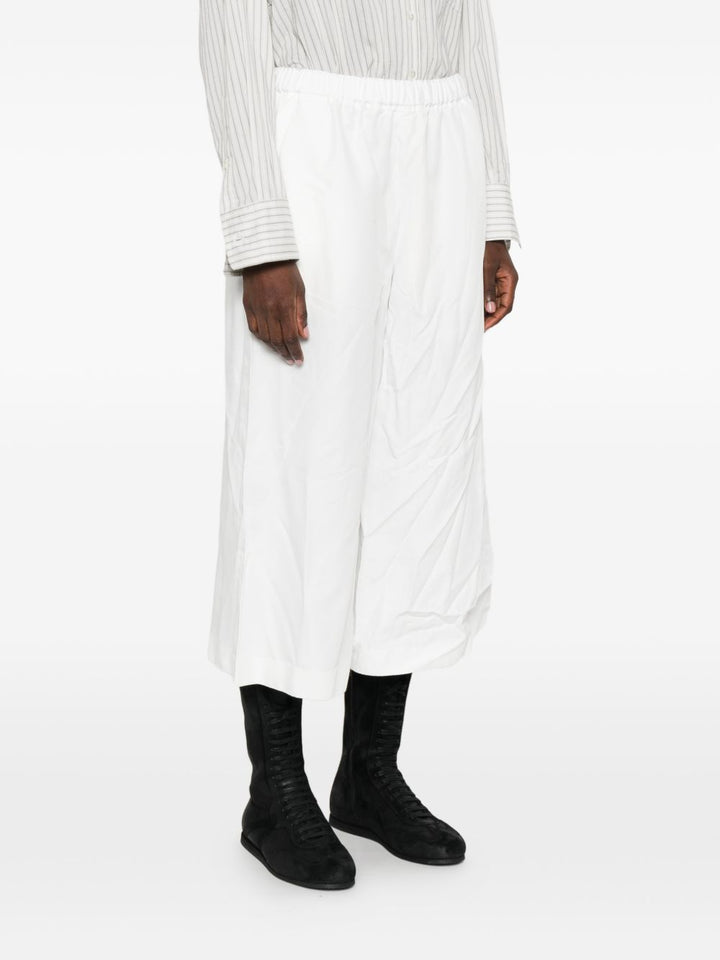 Comme Comme Trousers - WHITE | 770ff1c79e05a08e7c5bb698fc35d87b22de2780