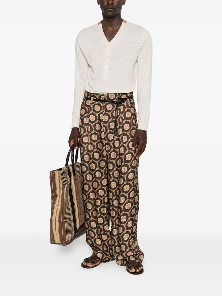 Emporio Armani Trousers - MULTICOLOR | c13cba5b23deffc41bfde6c9c5bbdb69fbc5bc0d