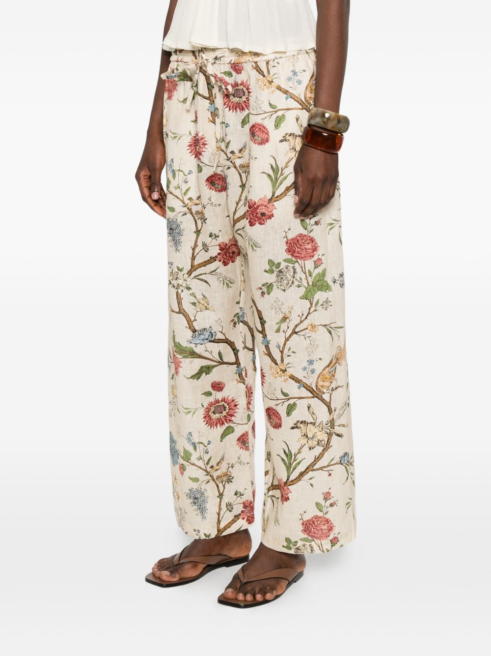 Into The East Trousers - WHITE | f1f203d9fffbc073d0faa078b6f9480791f8f5b7