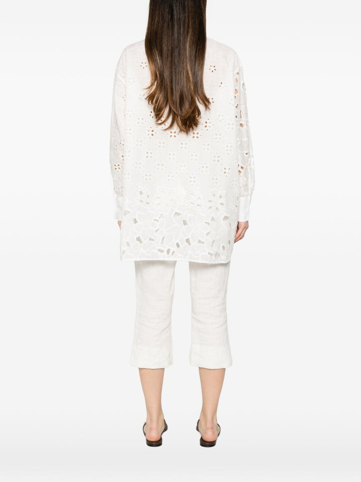 Ermanno Scervino Shirts - WHITE | 02fdc126f90d99b31e24d0b1825ea54158945f6a