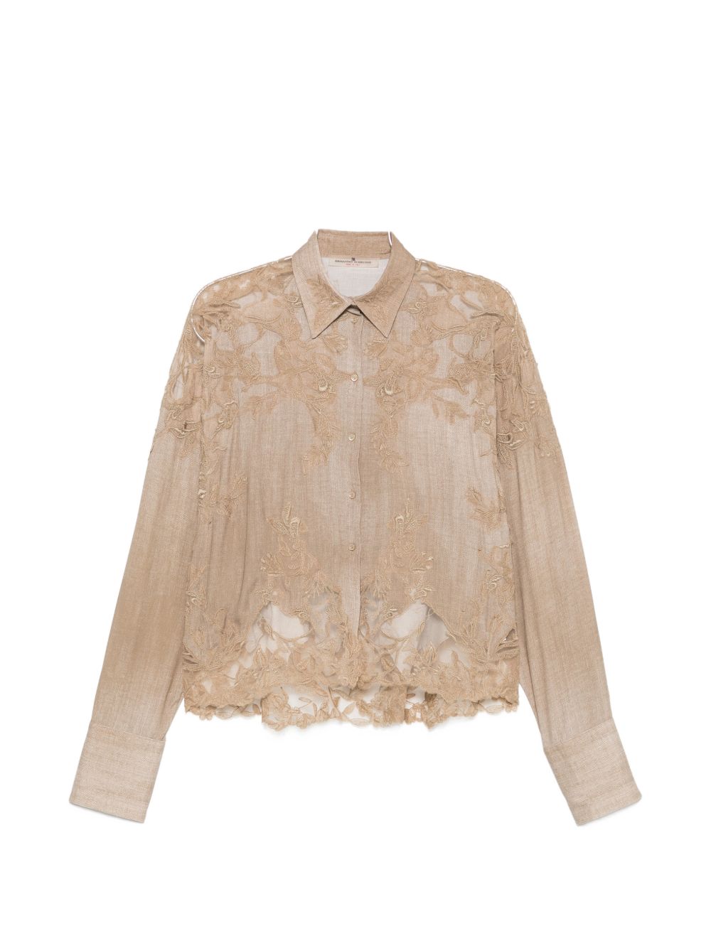 Ermanno Scervino Shirts - BROWN | 18796ee45da8e3480b54679f15d6b83cdd09fa69