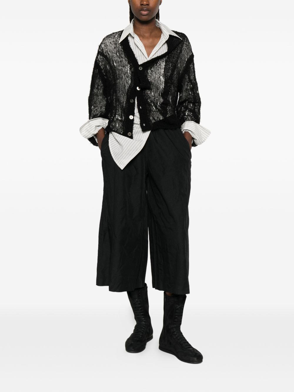 Comme Comme Trousers - Neri e Grigi | 106bf161bb614dbe6f8eea76d8465a8316efe268