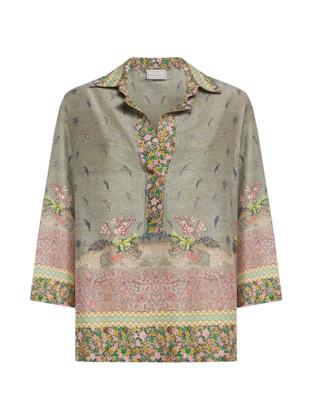 Pierre Louis Mascia Shirts - BROWN | 522dd087ea10dbb92ac47c4cffae7ef8abafdbdb
