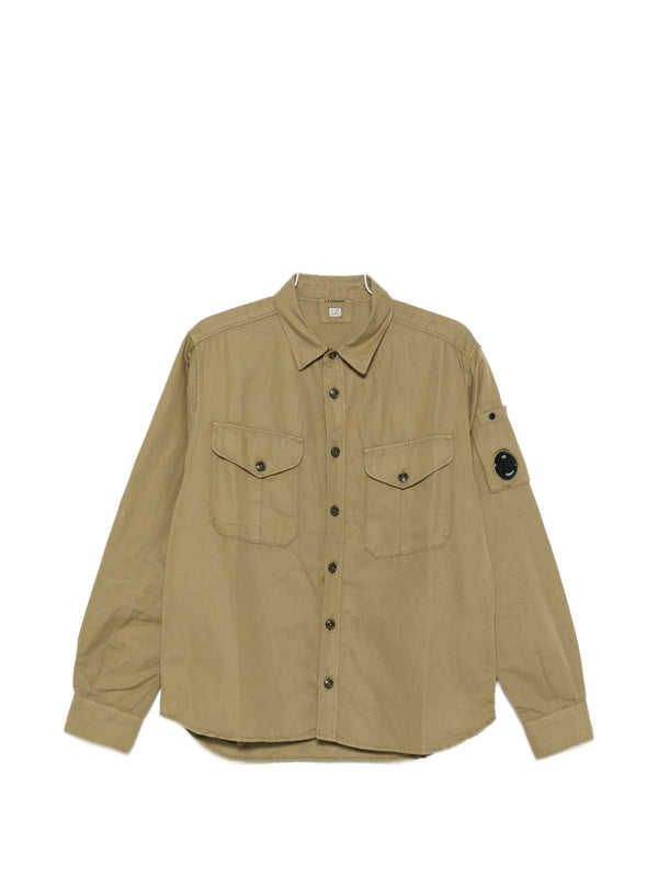 Cotton And Linen Blend Shirt