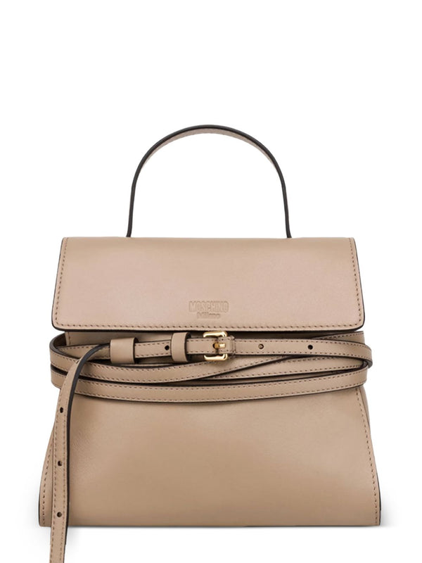 Tie Me Small Leather Handbag