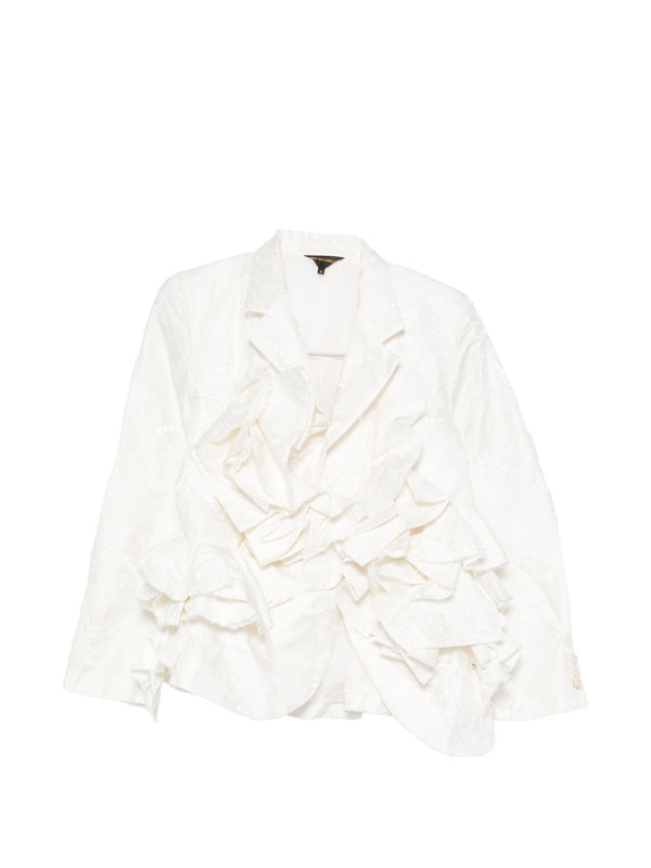 Ruffled Blazer Jacket