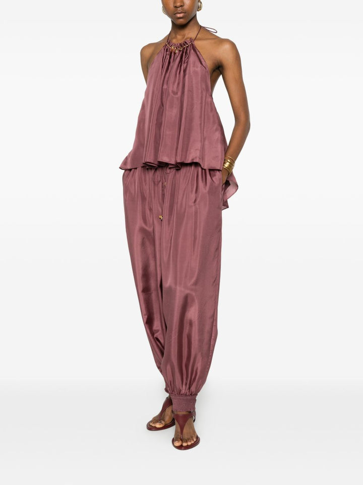 Zimmermann Trousers - BROWN | c660a199cbf3f18563906bc51b8d17bd6ef263ed