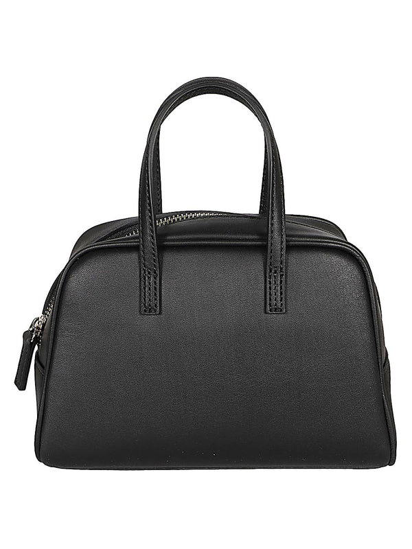 Small Leather Boston Bag