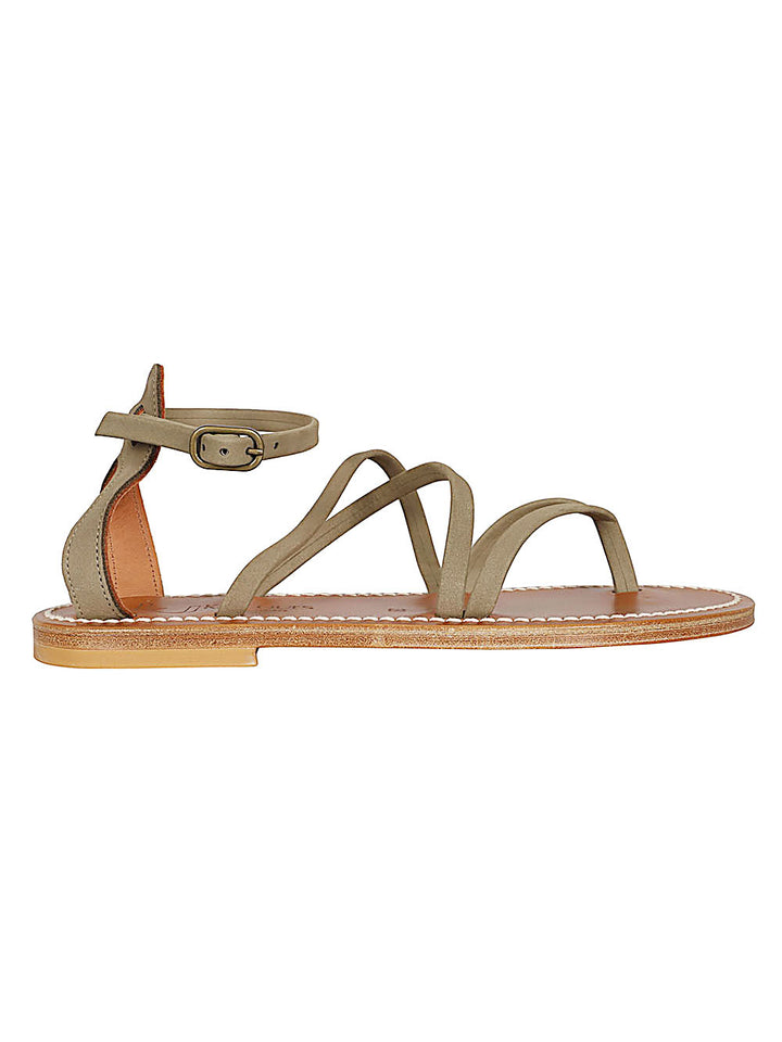 K Jacques St Tropez Sandals - BROWN | acc213d1c9f7ab0af9137aa5328e1d185a290925