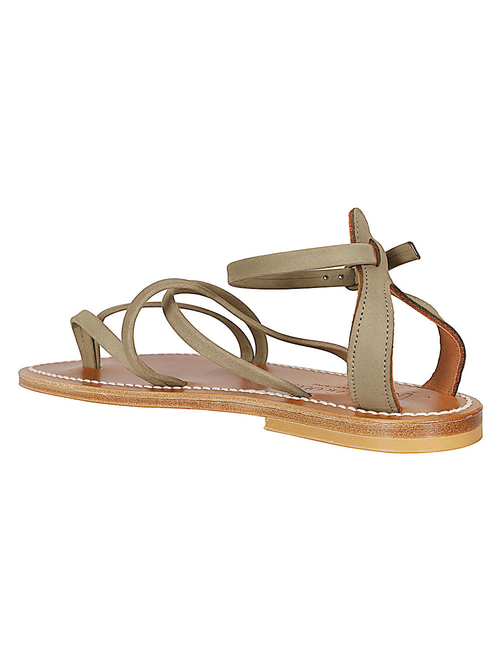 K Jacques St Tropez Sandals - BROWN | 252c8908427378696ae24f50ce835cf4df9120e2
