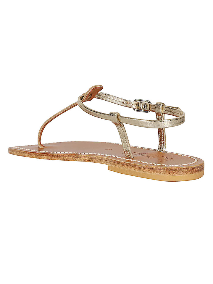 K Jacques St Tropez Sandals - Marrone | ea5ce28abc294eee15d232a147016067d6a18262