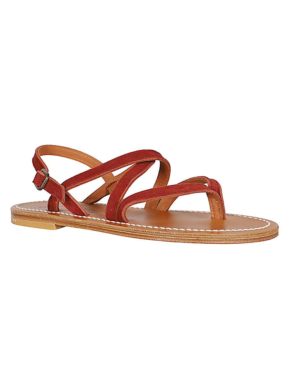 K Jacques St Tropez Sandals - BROWN | fb480a8a0a12fb623fcf27e7ec767f542ba15a28