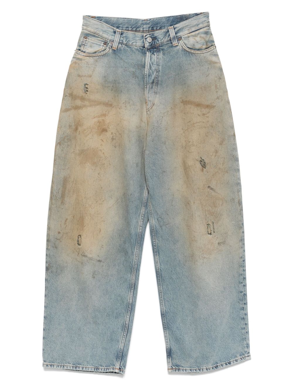 Acne Studios Jeans - Blue and green | 880269776279992f21c8ed24b9d239ce9fe0f651