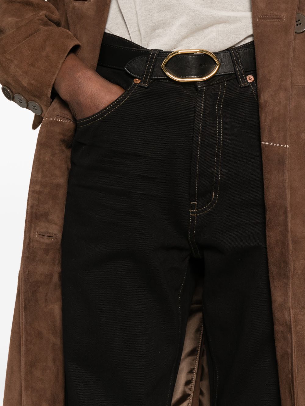 Saint Laurent Jeans - Neri e Grigi | 90c87d51cbfb50f5c8171e13be304b24b9b9315f