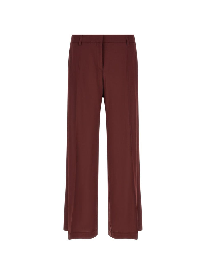Alberto Biani Trousers - RED | 788d48c94a2ba3d543862841ea66cebc87938d43