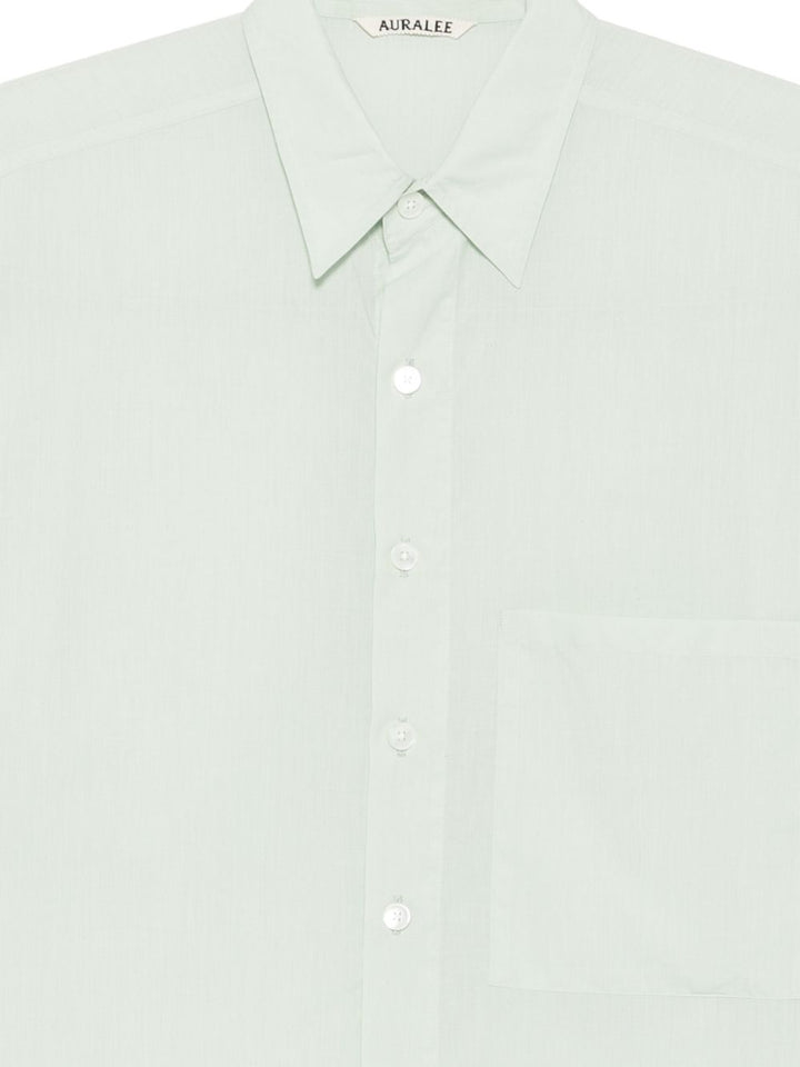 Auralee Shirts - BLUE | f9943c53f199351faeb96694f1219190bba0eb51