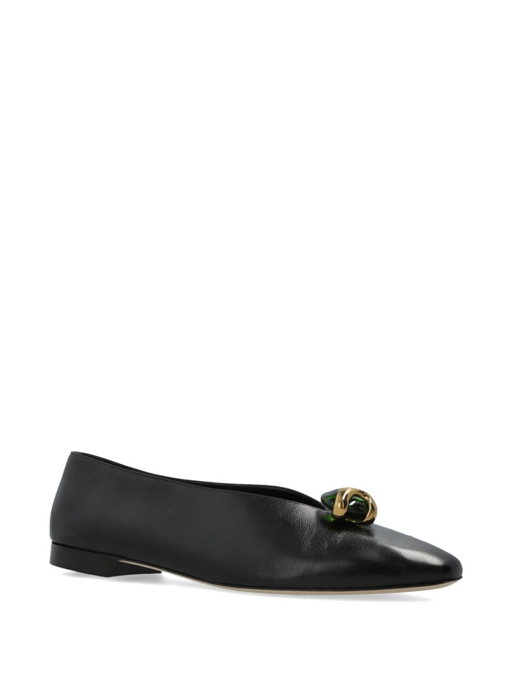 Jimmy Choo Flat shoes - BLACK | d8e0efe38105b77e3e174816dffb62d13849c917