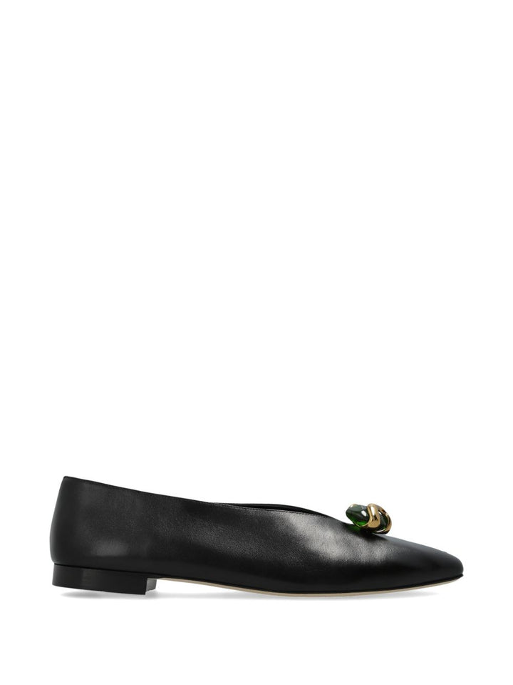 Jimmy Choo Flat shoes - BLACK | c2f9bcbd96424226f6197a1c45c3dbfabf42e817
