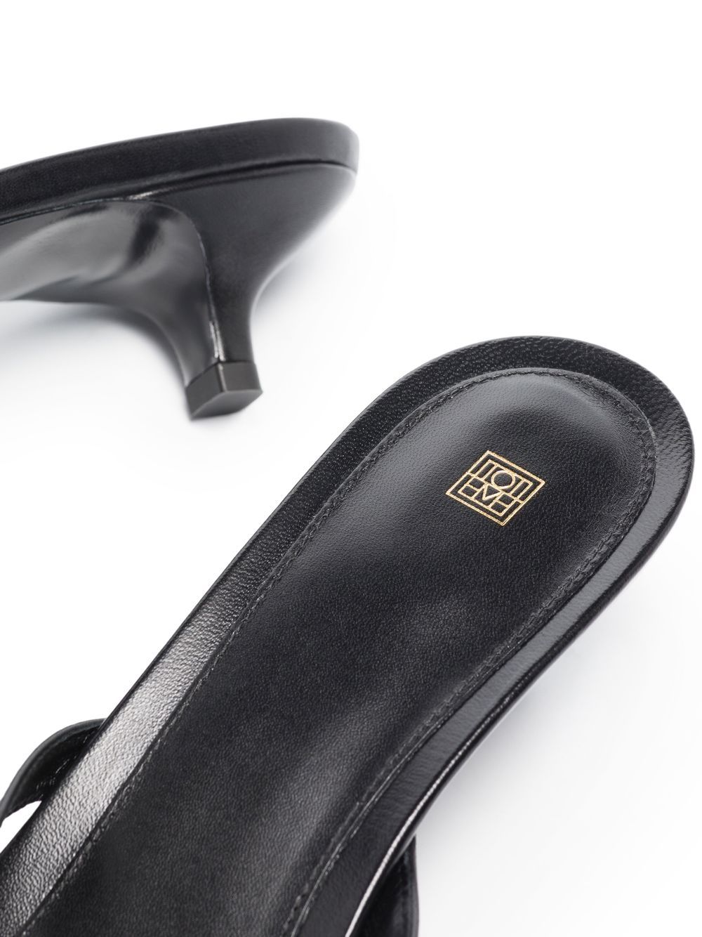 Toteme Pre Sandals - BLACK | 3be546e408cba4db046944c70f2a761432f7f946