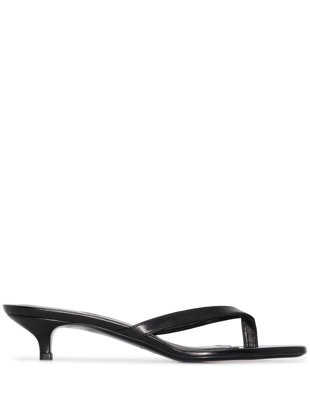 Toteme Pre Sandals - BLACK | b9278bc9a2ac92a35697453c6058a8aa3e148832