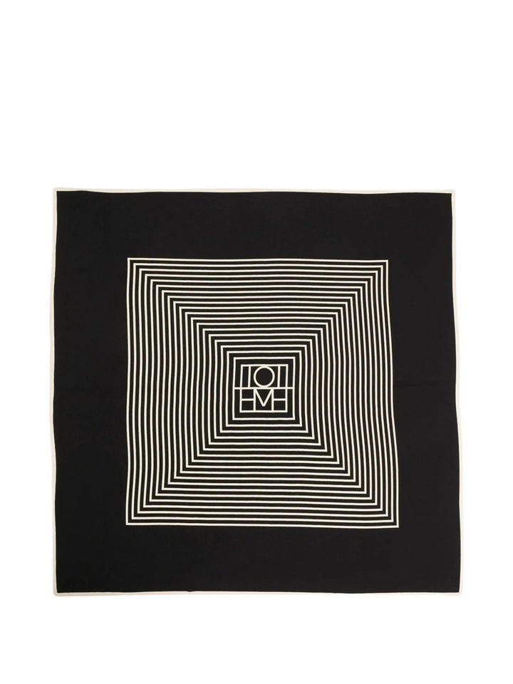 Toteme Pre Scarfs - BLACK | 92182f1686eb8f3abc4dc213957888a4451284a0