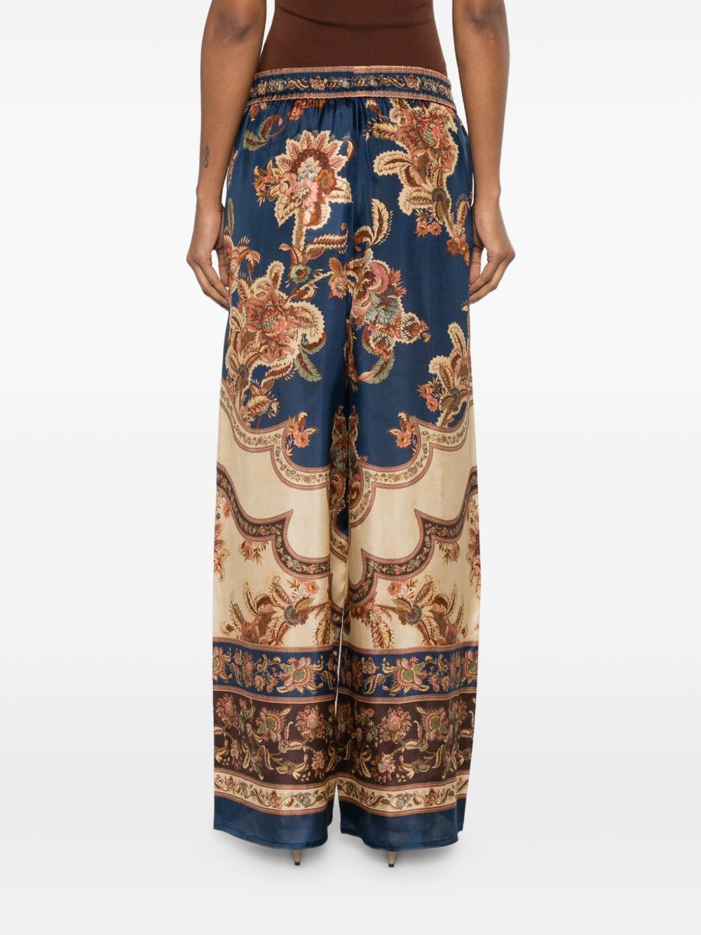 Zimmermann Trousers - Blu e verdi | 668c80c97519e6e2cec1e0d2fa753eedd1566e2e