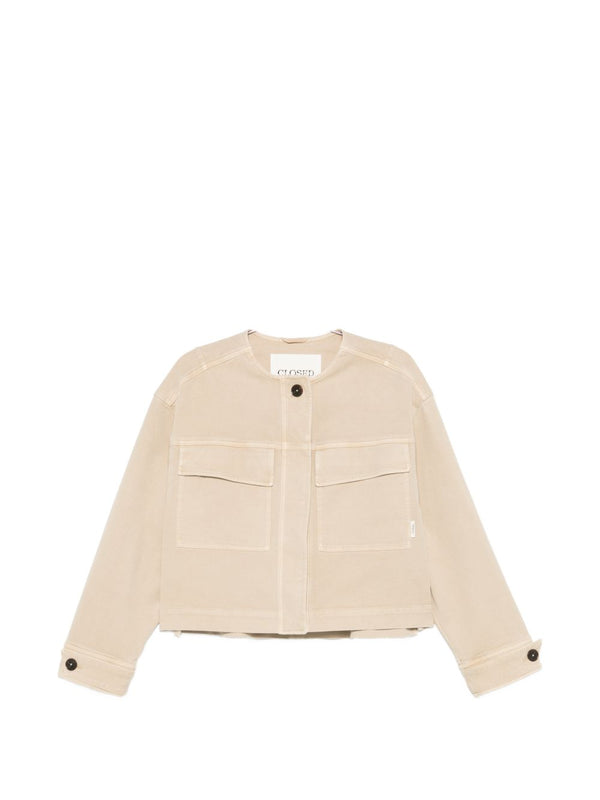 Cropped Utility Jacket