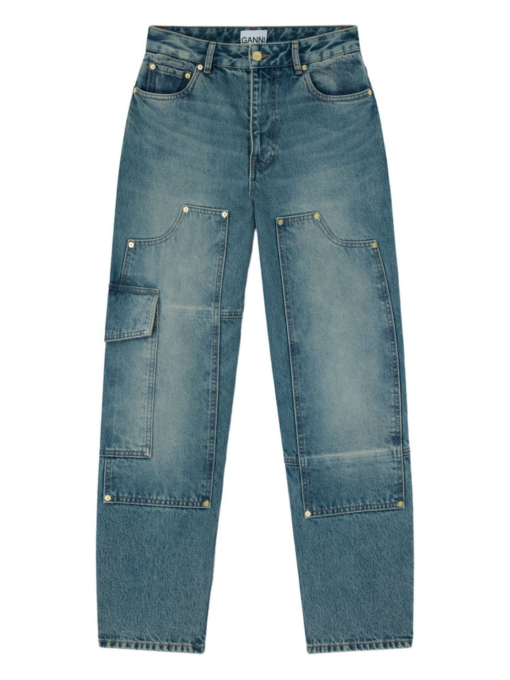 Ganni Jeans - BLUE | 88120555618941220208d4d91acef44174c130b6