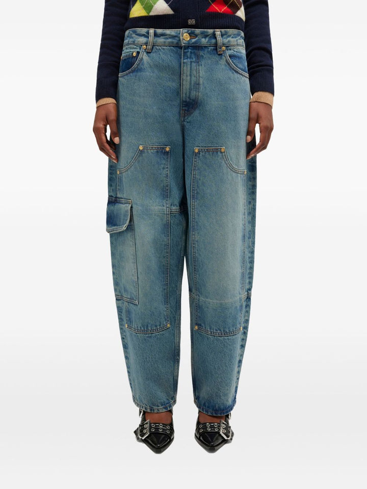 Ganni Jeans - BLUE | 7a025998c1bf2c70e9e64fc9bb17d692e303d237