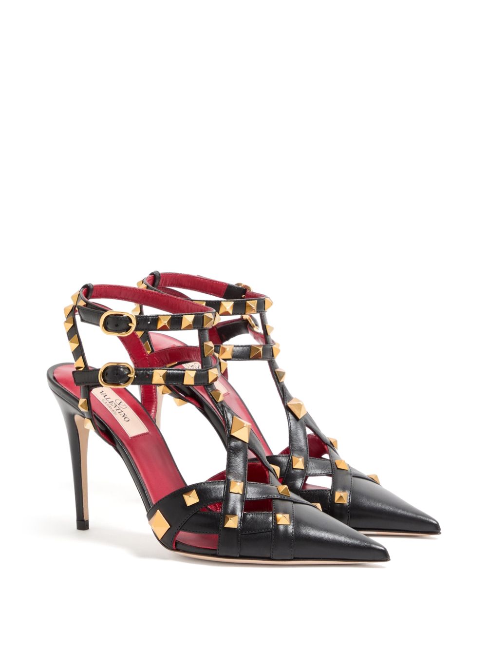 Valentino Garavani With Heel - BLACK | 2dfd057befb2958ad6f5a751afe419fbc36cffa5