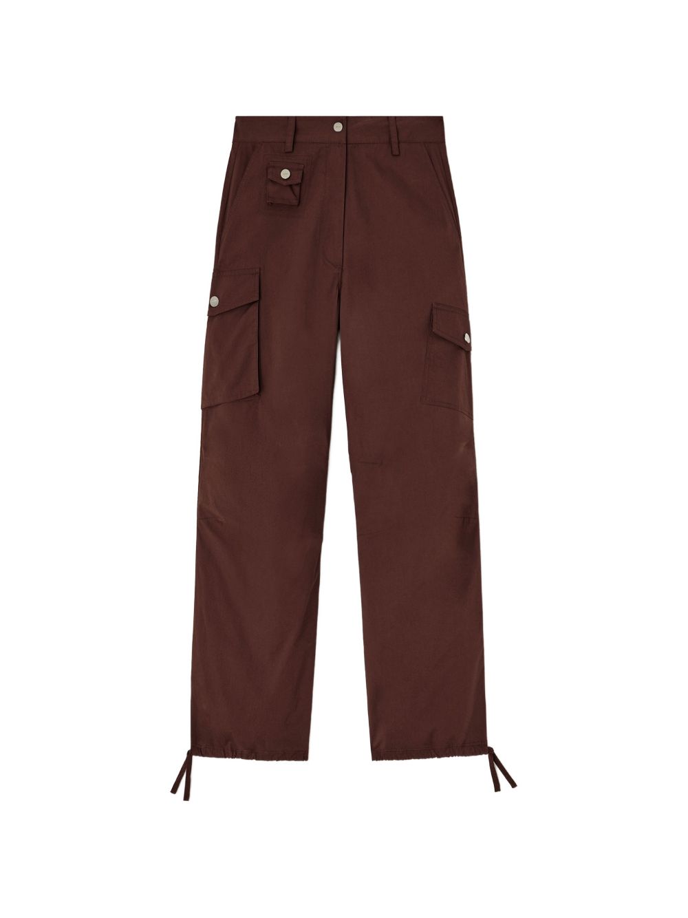 Ganni Trousers - BROWN | 4bc809ed4e4b9132ec28a782a25b8afc669aa7a3