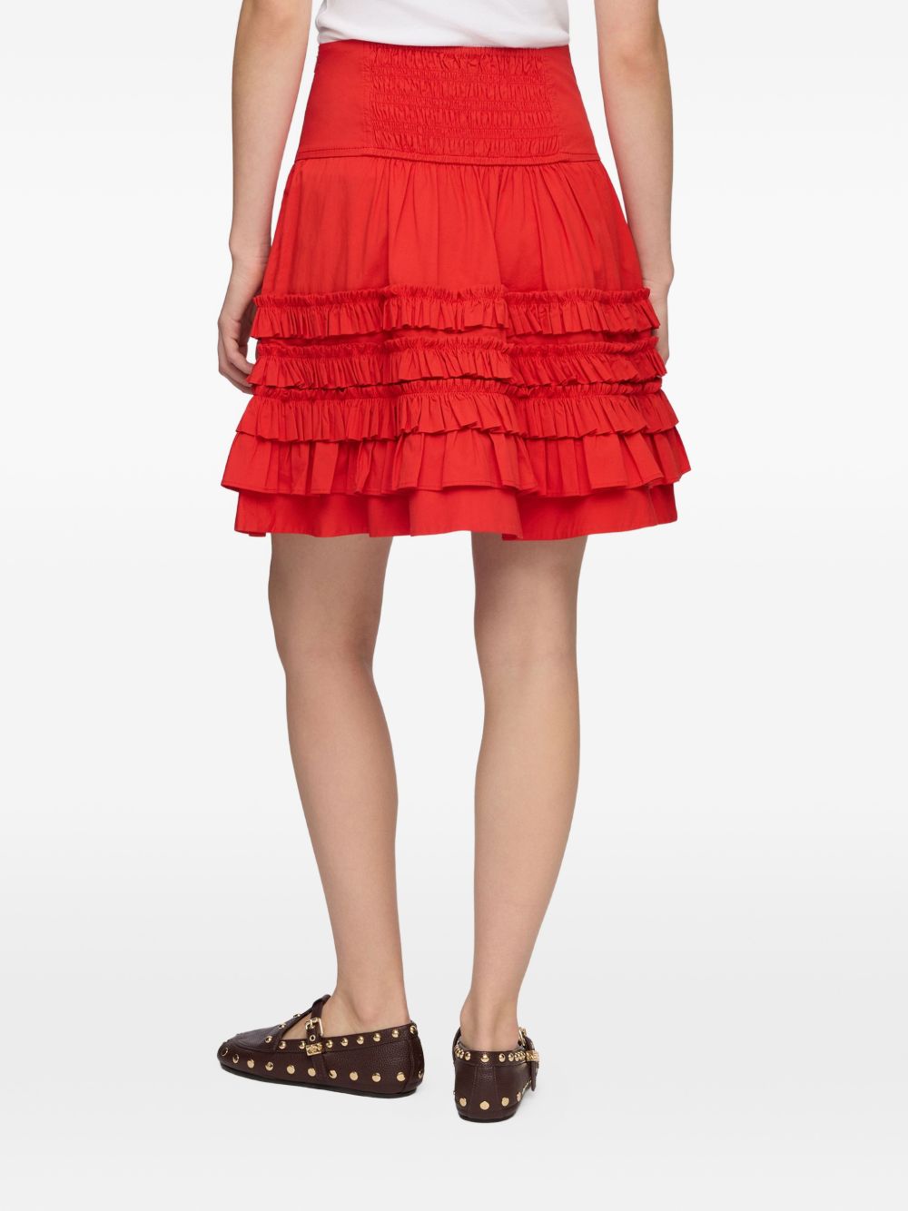 Ganni Skirts - RED | 1094ae1ba74e3bfb93ee63278dc440d6fce6f99f