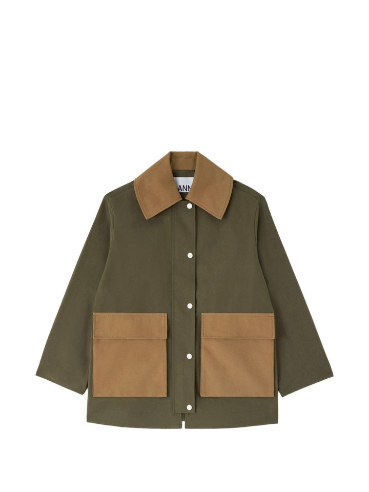 Ganni Jackets - GREEN | 64a049735ebdd326c10ab63d47fb613522a8f164